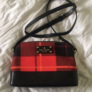 Late Space Plaid Bag